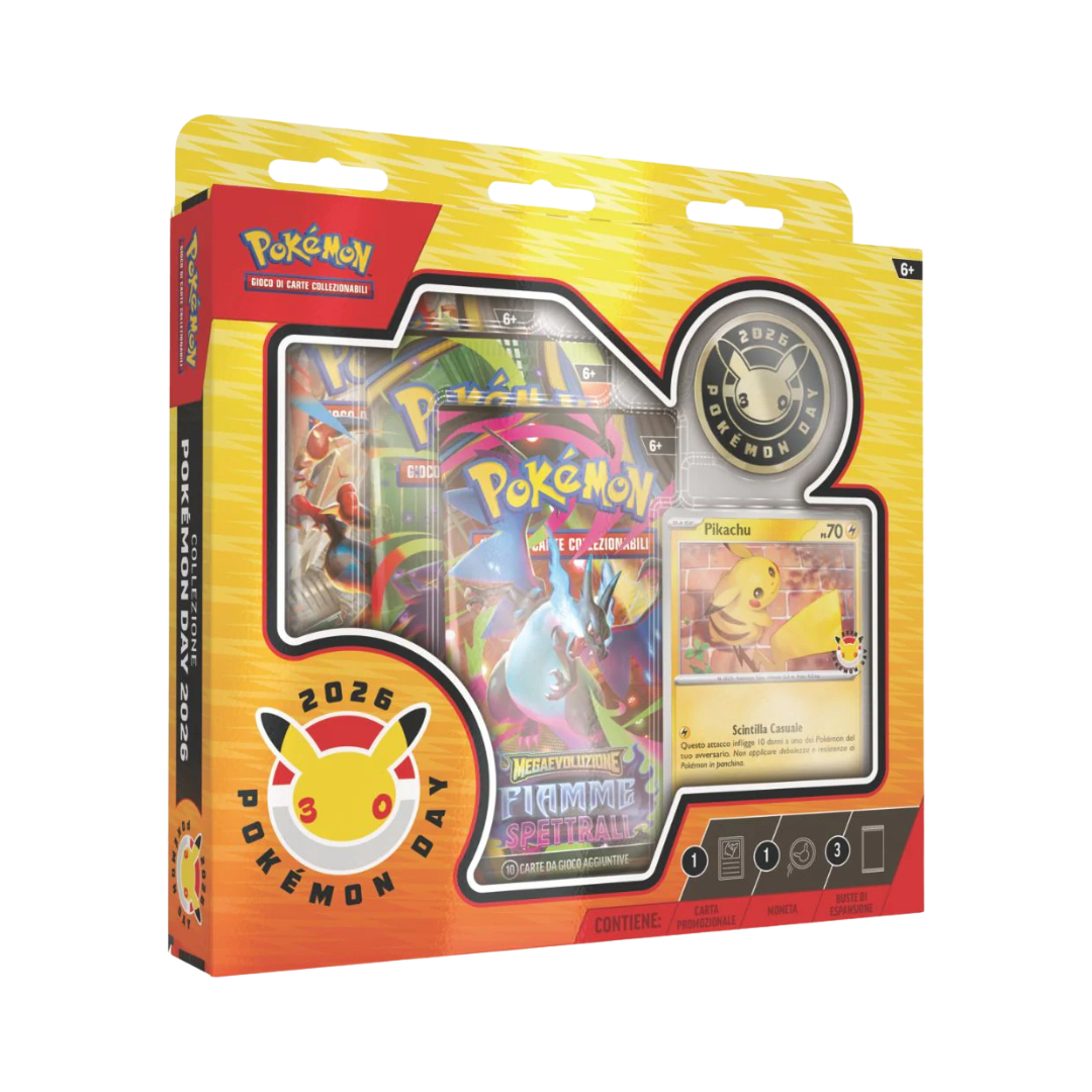 Pokémon Day 2026 - Collezione da 3 bustine