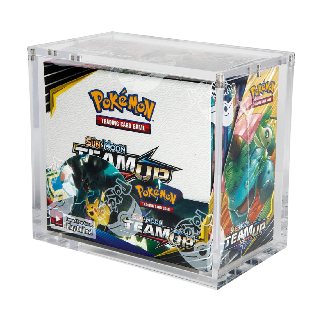Case Acrilico Booster Box IT/EN - Protezione a chiusura magnetica