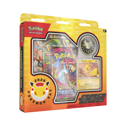 Pokémon Day 2026 - Collezione da 3 bustine